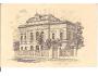 UHERSKÉ HRADIŠTĚ = ŠKOLA= mal.J.HEŘMAN /rok 1930?*ka1961