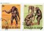 Guinea o Yv.382,384 Fauna - šimpanzi