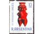 Argentina 1967 UNESCO, starobylá soška indiánů, Michel č.954