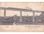 ZNOJMO VIADUKT VLAK NÁKL. SCHNEIDER cca r. 1910 °54057A