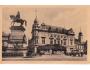 Lázně Poděbrady náměstí pomník krále Jiřího r.1950 °51911