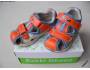 Dětské oranžové páskové boty vel. 22 chlapecké