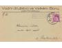 POŠTOVNA VELKÝ BOR=HORAŽĎOVICE=rok1936*c8431