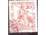 NDR 1956 Poštovní posel, den známky, Michel č.544 raz.