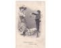 KOMINÍK= NOVÝ ROK+ ŽENA V KLOBOUKU =rok1900?*A10475