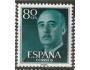 Španělsko 1955 Generál Francisco Franko, španělský diktátor,