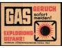 NDR 1967 Poruchy plynu hned hlaste - hrozí výbuch!, sirkárna