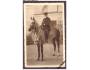 T. G. Masaryk - na koni před vyjížďkou v Lánech