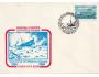 Rumunsko 1984 Dopis s přítiskem a PR 50. výročí polární expe