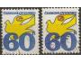 ČS o Pof.2113 Poštovní emblémy (bar. odchylky) /kot
