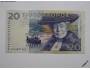 Švédsko 20 Korun r.1991 neperforovaná, téměř UNC