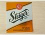 Steiger 12 plato světlý ležák - pivní etiketa