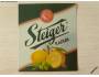 Steiger Radler citron - pivní etiketa