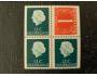 Nizozemsko (Nederland) 1954, Michel č. 618 a 641 - čtyřblok