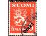 Finsko 1945 Znak - lev, Michel č.307 raz