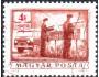 Maďarsko 1973 Pošťáci u poštovních schránek, auto, Michel č