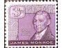 USA 1958 James Monroe, prezident, známý Monroevou doktrinou: