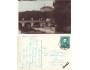 Náměšt nad Oslavou zámek most 1938 pohlednice prošlá poštou