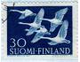 Finsko o Mi.0466 Fauna - ptáci - labutě