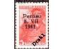 Estonsko, německá okupace 1941, lokální vydání, přetisk Per