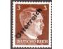 Rakousko 1945 Hitler, přetisk na německé známce, nevydaná, M