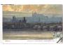 PRAHA KARLŮV MOST HRADČANY J. ŠETELÍK r.1907 °53701D
