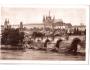 PRAHA KARLŮV MOST HRADČANY cca r.1947 °53701M
