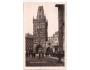 PRAHA PRAŠNÁ BRÁNA POVOZY cca r. 1925 °53705T