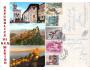 San Marino 1967 Významné stavby, pohlednice prošlá poštou, p