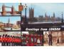 Londýn 1995 okénková pohlednice prošlá poštou