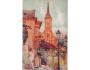 Bratislava Podhradské schody 1922 pohlednice prošlá poštou,