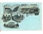 BRUX = MOST= ZMIZELÉ MĚSTO=KOLÁŽ+LITOGRAFIE/rok1898?*AA5800