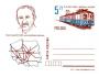 Polsko 1986 Elektrifikace železnic, mapa, CDV Michel č.P971