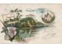 ORLÍK HRAD + ERB=LITOGRAFIE /rok1899?*kc9054