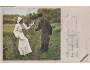 ŽENA V KLOBOUKU =MILENCI /rok1900?*kc9085