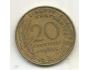Francie 20 centimes 1963 (10) 3.07