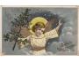 VÁNOCE V ROCE 1912+ANDEL =LAKOVANÁ *a==3425
