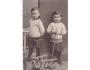 DĚTI= CHLAPCI A VOZÍČEK /rok1935?*a==3696