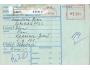 1994 Zlín 1 Poštovní průvodka na balík do Uhelná 790 68, vyp