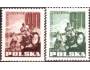 Polsko 1955 Terénní motocyklové závody, Michel č.928-9 *N