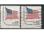 USA o Mi.1352A,C  Americana - vlajky