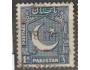 Pákistán 1949 Půlměsíc a hvězda, Michel č.27 raz.