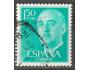 Španělsko 1956 Generál Fracisco Franco, španělský diktátor,