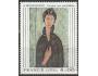 Francie 1980 Obraz od Amedeo Modigliani, Micheů č.2227 **