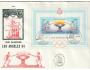 San Marino1984 Olympijské hry Los Angeles, Michel č.BL.9 FDC