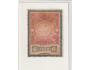 14.emise  1910 katalogové č. 459 - 6K,-  červená/olivový