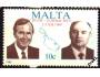 Malta 1989 Setkání Bush, Gorbačov, Michel č.830 **