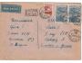 SSSR 1950 R dopis do ČSR, frankatura Michel č.1297A x 2, č.1