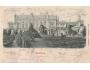 LEDNICE r. 1900 TLAČENÁ - RELIEFNÍ NAKL.PROCHÁZKA DA °HF78