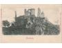 ŽUMBERK r. 1900 TLAČENÁ - RELIEFNÍ NAKL. L. P. DA ***HF100